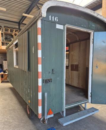 Mooie grote schaftwagen/tinyhouse/werkplek beschikbaar voor biedingen