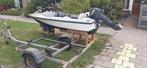 Kleine polyester speedboot, Watersport en Boten, Ophalen, Gebruikt