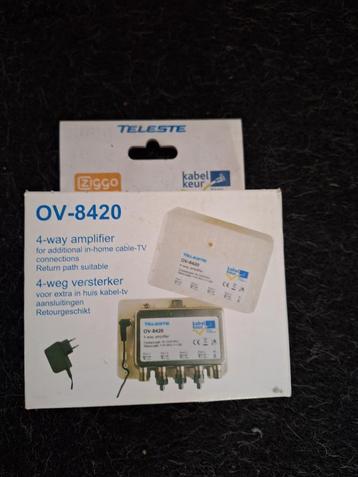 Teleste OV-8420 Ziggo tv coax versterker beschikbaar voor biedingen
