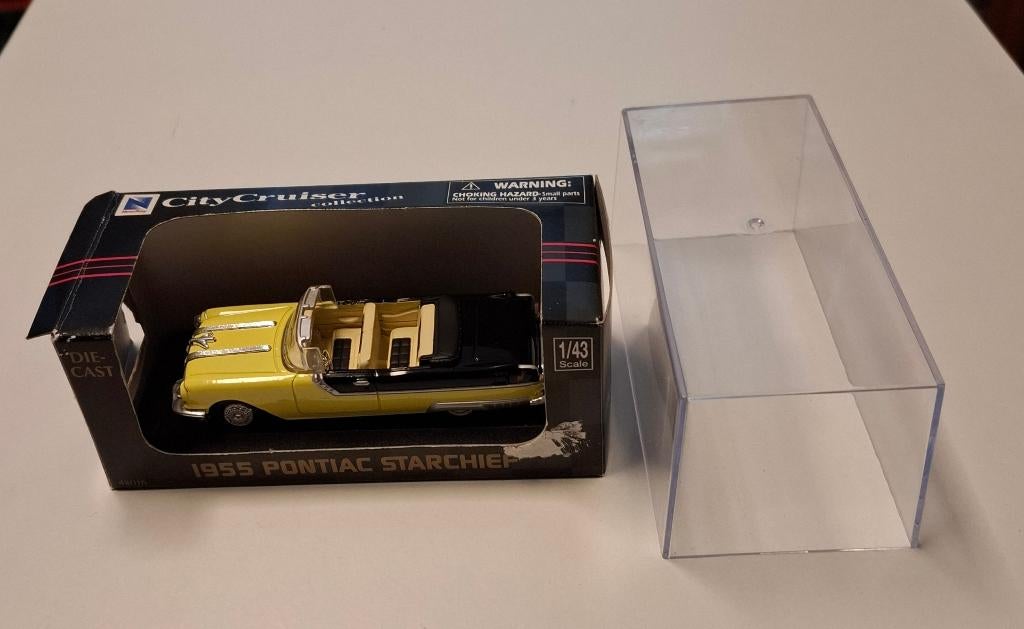 New-Ray Pontiac Starchief (1955), Hobby en Vrije tijd, Modelauto's | 1:43, Ophalen of Verzenden, Zo goed als nieuw, Auto, Overige merken