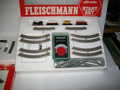 Fleischmann piccolo startset 9315+9190+9191, Hobby en Vrije tijd, Modeltreinen | N-Spoor, Zo goed als nieuw, Treinset, Gelijkstroom