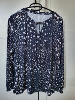 Zoso top Milan blauw print gladde stof maat M zgan., Maat 38/40 (M), Blauw, Ophalen of Verzenden, Zo goed als nieuw