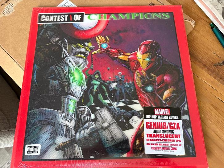 Genius GZA - Liquid Swords LP (ltd ed Marvel incl comicbook), Cd's en Dvd's, Vinyl | Hiphop en Rap, Nieuw in verpakking, 2000 tot heden