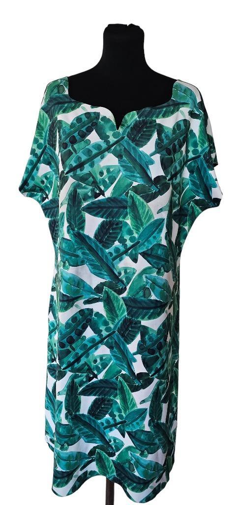gekleurde omkeerbaar jurk van Lizzy & coco maat xl (21223), Kleding | Dames, Jurken, Maat 46/48 (XL) of groter, Overige kleuren