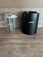 Jura glazen melkbeker met koeler, Witgoed en Apparatuur, Koffiemachine-accessoires, Ophalen of Verzenden, Gebruikt