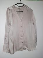 oversized blouse H&M lichtroze maat M/L, Gedragen, Ophalen of Verzenden