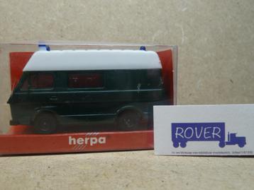 HERPA 1:87, VW LT-28 POLIZEI BUS, OVP-043498, Zie Foto`s beschikbaar voor biedingen