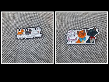 2 mooie pins van de 3 aristokatten te koop beschikbaar voor biedingen