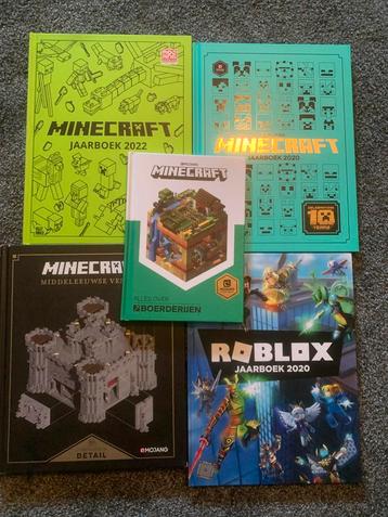 Minecraft & Roblox Jaarboeken - Diverse Edities beschikbaar voor biedingen