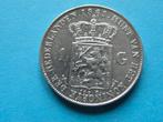 Nederland 1 G 1865 Willem III zilver pr-, 1 gulden, Koning Willem III, Verzenden, Zilver