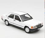 MERCEDES BENZ 190E 1984 WIT schaal 1/18 NOREV REF. 183820, Verzenden, Nieuw, Auto, Norev