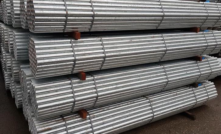 Steigerbuis Steigerbuizen 48,3 diameter, Doe-het-zelf en Verbouw, Steigers, Zo goed als nieuw, Overige typen, Ophalen