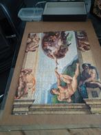 Legpuzzel - De Schepping van Adam - Clementoni, Ophalen of Verzenden, 500 t/m 1500 stukjes, Gebruikt, Legpuzzel