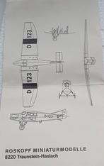 Roskopf miniatuur model Junkers F13, Hobby en Vrije tijd, Modelbouw | Vliegtuigen en Helikopters, Ophalen of Verzenden, 1:72 tot 1:144