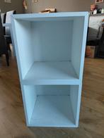 Witte Kast Blokken - Twee Losse Modules, Huis en Inrichting, Kasten | Boekenkasten, Ophalen, Met plank(en), Gebruikt, Minder dan 100 cm