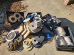 Diverse rollen rubber excl. kratten, Ophalen, Overige materialen, Minder dan 4 cm, 15 m² of meer