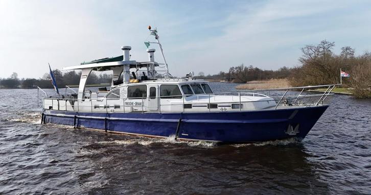 Ex-Patrouille 18.00 VS (bj 1972), Watersport en Boten, Motorboten en Motorjachten, Gebruikt, 12 meter of meer, Overige brandstoffen
