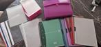 mapjes, insteekhoesjes, en schrijfblok ruitjes papier, Diversen, Ophalen, Zo goed als nieuw