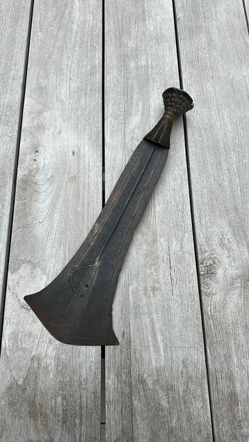 Konda slavenjagers zwaard (kannibalen )Matadi collectie 1890 beschikbaar voor biedingen
