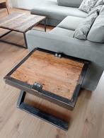 Stoer (bijzet) tafeltje, Huis en Inrichting, Tafels | Salontafels, Ophalen, 50 tot 100 cm, Rond, 50 tot 100 cm