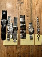 Diverse horloges, Sieraden, Tassen en Uiterlijk, Horloges | Dames, Overige merken, Staal, Gebruikt, Ophalen of Verzenden