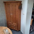 Geloogd grenen hoekkast 8, Ophalen, Zo goed als nieuw