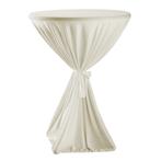 Statafelrok met strik model garden kleur ecru