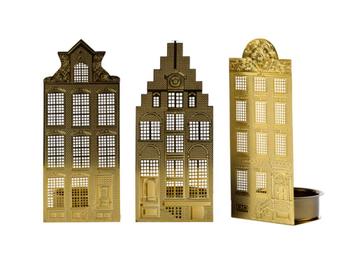 Mooie Pols Potten Canal Houses waxinelichthouder (nieuw!!!) beschikbaar voor biedingen