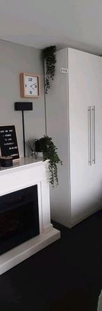 1x Paxdeur hoogglans wit, incl handgreep +scharnieren 229 cm, Ophalen, Zo goed als nieuw, Binnendeur, 215 cm of meer