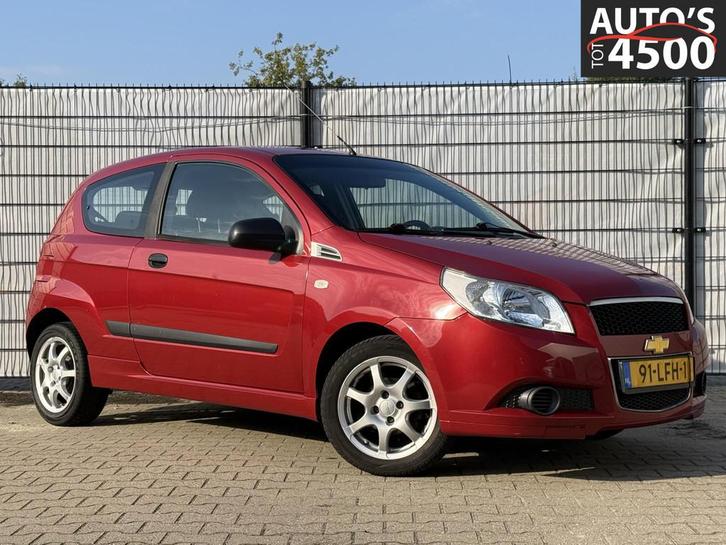 Chevrolet Aveo 1.2 16V L B-clever Nieuwe apk!, Auto's, Chevrolet, Bedrijf, Te koop, Aveo, ABS, Airbags, Alarm, Elektrische ramen