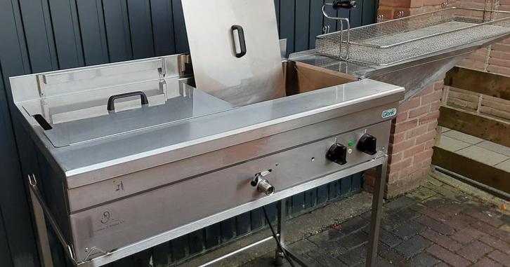 Oliebollen apparatuur, Zakelijke goederen, Horeca | Keukenapparatuur, Fornuis, Frituur en Grillen, Gebruikt, Ophalen