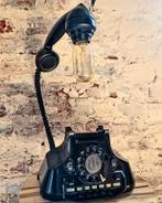 Vintage PTT ATEA 1949 telefoon lamp, Huis en Inrichting, Lampen | Tafellampen, Minder dan 50 cm, Ophalen of Verzenden, Metaal