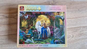 King puzzle Fantasy Collection 1000 stukjes  beschikbaar voor biedingen