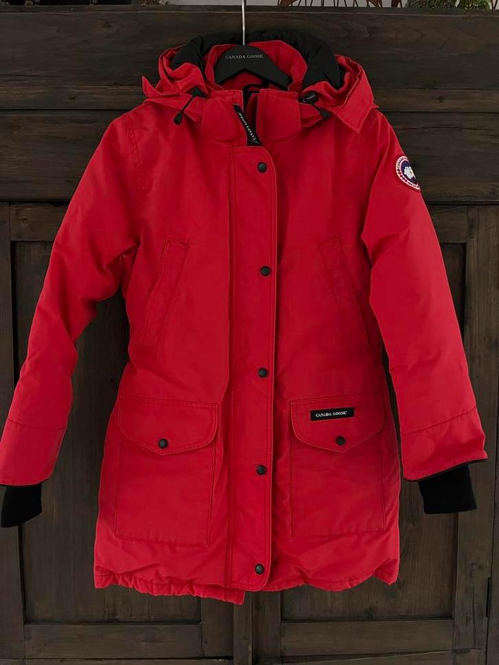 Canada Goose jas, Kleding | Dames, Jassen | Winter, Gedragen, Maat 38/40 (M), Rood, Ophalen
