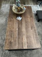 Mangohouten salontafel, Huis en Inrichting, Tafels | Salontafels, Ophalen, 100 tot 150 cm, 50 tot 100 cm, Zo goed als nieuw