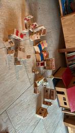 Poppenhuis meubels hout, Verzamelen, Poppenhuizen en Toebehoren, Ophalen, Zo goed als nieuw, Poppenhuis