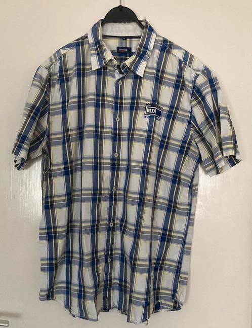 ZGAN | Marine Dept | overhemd | maat XL, Kleding | Heren, Overhemden, Zo goed als nieuw, Halswijdte 43/44 (XL), Blauw, Ophalen of Verzenden