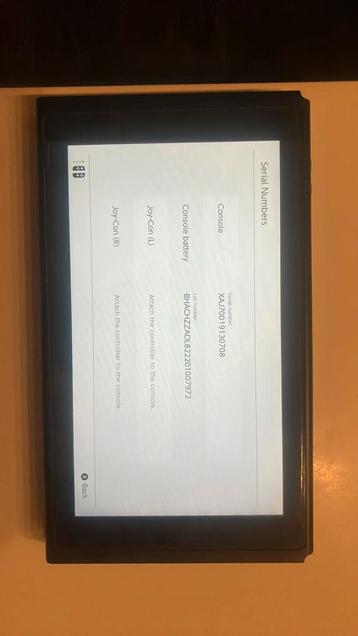 Switch v1 unpatched - tablet only beschikbaar voor biedingen