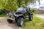 Jeep Wrangler 4.2 (1988) – Cabrio, injectie, verhoogd, Auto's, Jeep, Stof, Zwart, Cabriolet