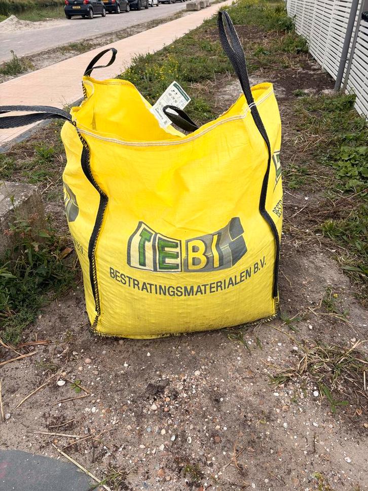 Zak Schelpen - Tuin & Bestrating, Tuin en Terras, Grind, Keien en Split, Gebruikt, Overige typen, Beige, Overige materialen, Ophalen