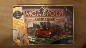 Monopoly Van Dam tot Dom editie beschikbaar voor biedingen