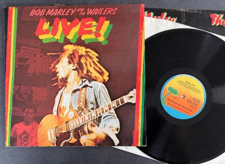 BOB MARLEY & WAILERS - Live! ( LP; w/poster ), Cd's en Dvd's, Vinyl | Rock, Overige genres, 12 inch, Ophalen of Verzenden