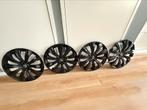 4x Opel Wieldeksel 16 inch – Inclusief logo stickers, Auto diversen, Wieldoppen, Ophalen of Verzenden, Zo goed als nieuw