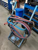 Snijbrander set op wagen met slangen en ventielen, Ophalen
