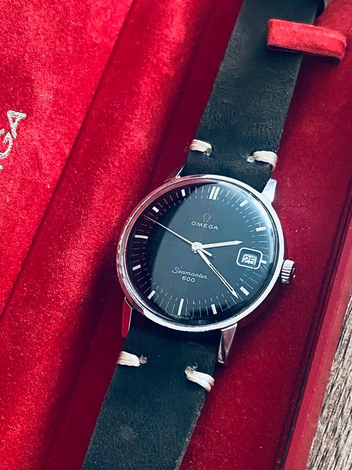 Omega Seamaster 600 Technical Black Dial < ZELDZAAM >, Sieraden, Tassen en Uiterlijk, Horloges | Heren, Gebruikt, Polshorloge