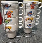2 x 4 Sinterklaas kopjes van keramiek zeldzaam., Ophalen of Verzenden, Nieuw