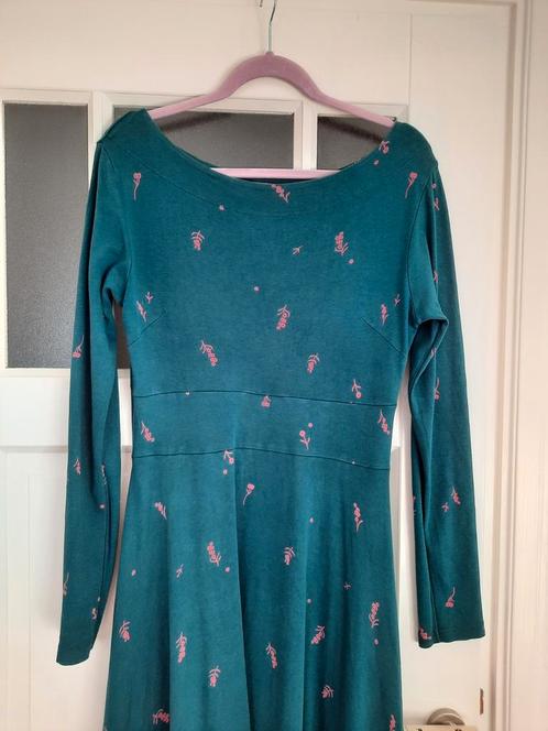 Danefae Danefæ jurk maat M damesjurk Sigrid dress groen roze, Kleding | Dames, Jurken, Gedragen, Maat 38/40 (M), Groen, Onder de knie