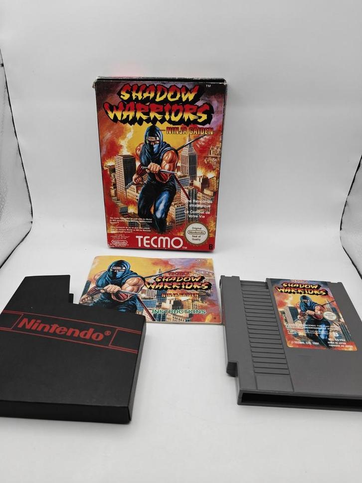 Shadow Warriors NES CIB, Spelcomputers en Games, Games | Nintendo NES, Zo goed als nieuw, Avontuur en Actie, 1 speler, Vanaf 3 jaar