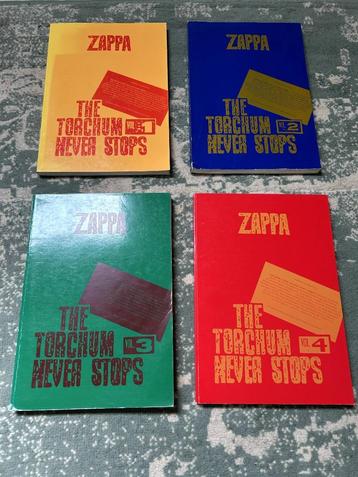 Frank Zappa The Torchum Never Stops Book Vol.1-4 Set beschikbaar voor biedingen