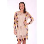 Supertrash bohemien gehaakt jurkje, crème, Mt. L, Supertrash, Verzenden, Beige, Maat 42/44 (L)